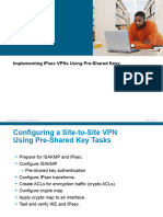 SECS04L03 - Implementing IPsec VPNs Using Pre-Shared Keys