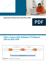 SECS04L09 - Deploying VTI-Based Site-to-Site IPsec VPNs