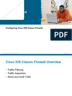 SECS05L02 - Configuring Cisco IOS Classic Firewall