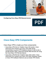 SECS04L08 - Configuring Cisco Easy VPN Remote Access