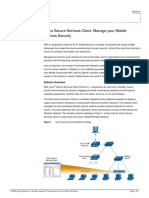 Cisco Secure Services Client - Manage Your Mobile Device Security