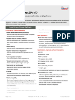 Shell Helix Ultra 5W-40 Technical Data Sheet