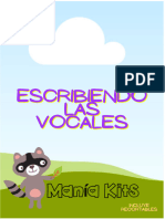 Cuadernillo Las Vocales