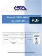 ISA-HSE-PL-001 - Plan de Visitas Gerenciales