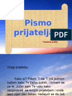 Pismo Prijatelja