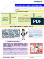 I EXPERIENCIA DE APRENDIZAJE - ACT 3 -  1° y 2° GRADO