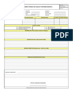 Informe Tecnico de Fallas