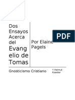 Un ensayo Del Evangelio de Tomas Por la academica en religion Elaine Pagels