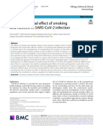 The Controversial Effect of Smoking and Nicotine in Sars-Cov-2 Infection