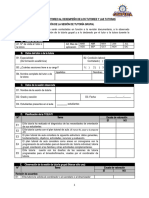 Fichas de Monitoreo Grupal, Individual y Familias