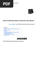 アンプ Pioneer sx -717 Kicker ZX Amplifier Installation Guide | PDF | Amplifier