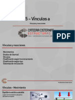 Clase 5a PDF - Vinculos y Reacciones