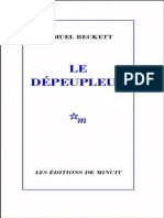 Le Dépeupleur (Beckett Samuel) (Z-Library)