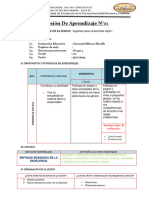 Grupal Sesión de Aprendizaje Personal Social Competecia 1