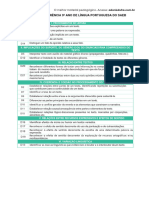 Matriz de Referência de Português Saeb - 9º Ano (Professor Adonis)