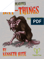 KWAS #2 - Hideous Creatures - Rat-Things
