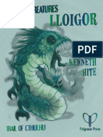 KWAS #2 - Hideous Creatures - Lloigor