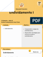 Endividamento I: Educação Financeira