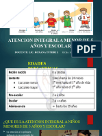 Atencion Integral A Menor de 5 Años