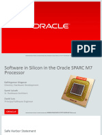 Software in Silicon in The Oracle SPARC M7 Processor