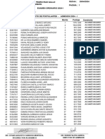 Examen de admisión ordinario 2024 UNPRG