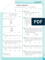 Mat5p U3 Ficha Adicional Adición y Sustracción de Números Naturales