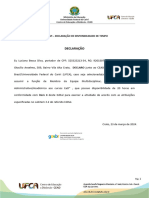DECLARACAO DE DISPONIBILIDADE DE TEMPO Assinado