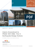 PNGS-1001-1982 Part4-Earthquake Loadings (Interim Amendment)