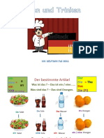 2.abendkurs IDFR - Essen Und Trinken - Unbestimmte-Artikel-Grammatikerklarungen - 1
