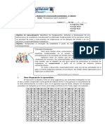 Guía de Trabajo N°1 Tercero Medio