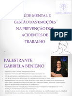 Saúde Mental e Gestão Das Emoções Na Prevenção