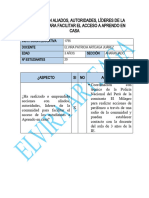 Acciones Con Aliados, Autoridades, Líderes de La Comunidad para Facilitar El Acceso A Aprendo en Casa