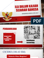 Materi Pancasila dalam kajian sejarah bangsa indonesia