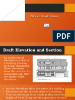 Draft Elevation and Section