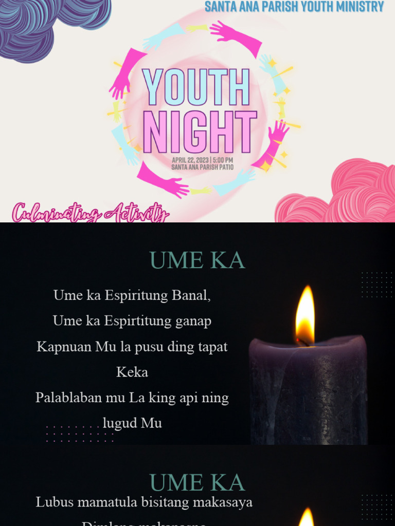 Parish Youth Night | PDF | Theology | Christian Belief And Doctrine