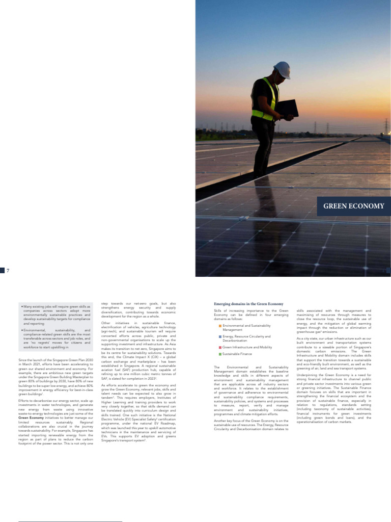 04 Green Economy Pdf Climate Change Mitigation Sustainability