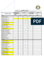 Health Status Grade 8