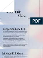 Kode Etik Guru