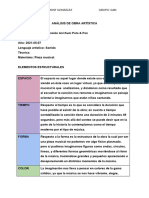  Análisis de obra artística _ Elementos estructurales