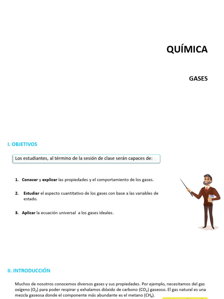 Propiedades y Ejemplos de Gases | PDF | Gases | Mole (Unidad)