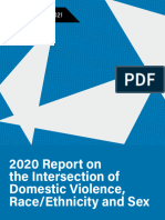 2020 Report On The Intersection of Domestic Violence, Race/Ethnicity and Sex