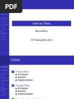 Interval Trees (Bruce Merry)