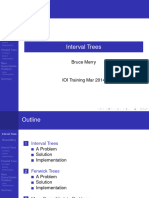 Interval Trees (Bruce Merry)