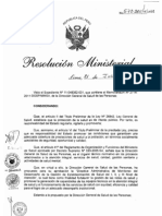 RM572-2011-MINSA DA182-Minsa, Monitoreo Del Desempeño de La Gestion de Los EESS Del I, II y III Nivel de Atencion