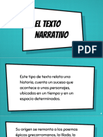 El Texto Narrativo