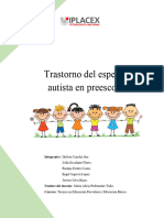 Trastorno Del Espectro Autista en Preescolar (1)