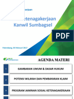 Paparan BPJS Ketenagakerjaan DGN MP BPJS 2017