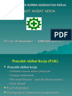 Penyakit Akibat Kerja (PAK)