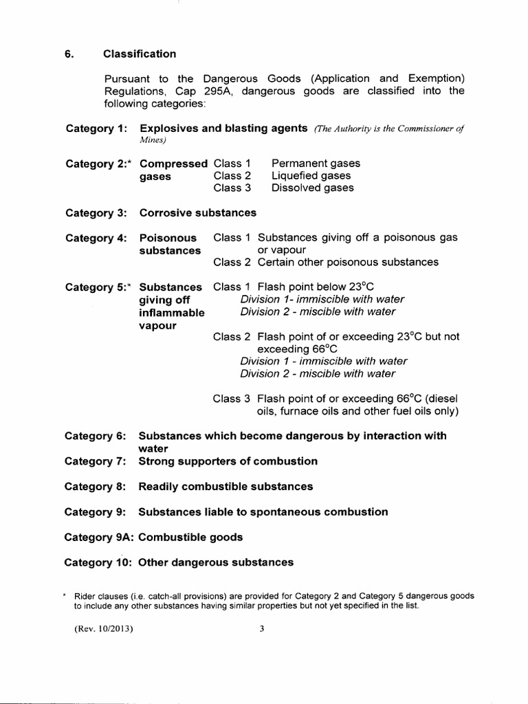 Cap295A Classification From | PDF