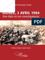 Guinée, 3 Avril 1984 (Cheick Fantamady Condé)